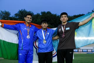 Javelin thrower Arjun wins silver medal