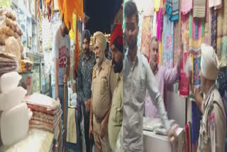 Police removed illegal encroachments in Heritage Street Amritsar