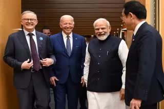 Etv BharatBiden to meet Prime Minister Modi on the sidelines of G7 summit in Japan