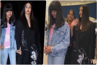 Aishwarya saves daughter from mobs at airport