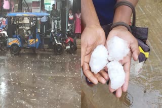 hailstorm in dumka