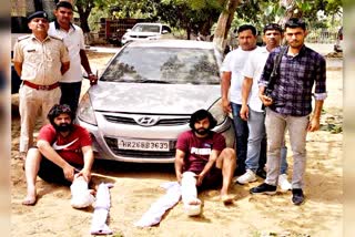 Kashi gang two members arrested in Bhiwani
