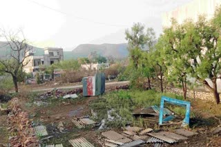 Storm in Chittorgarh