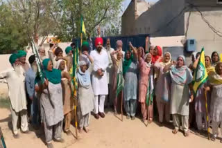 In Barnala MLA Labh Singh Ugoke's village, people shut down the Aam Aadmi Clinic
