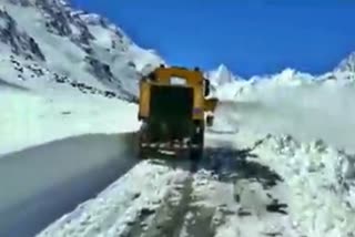 Himachal Pradesh Snow clearance