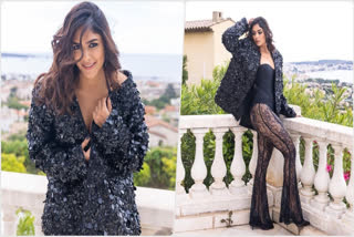 Mrunal Thakur adds glam factor with black ensemble on her Cannes 2023 debut; watch video