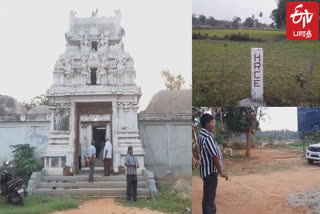 Thanjavur Sutharethinaeshwaar temple 111 crore worth encroachment land Recovery