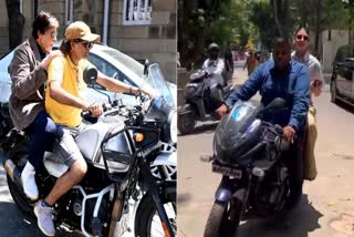 p  Amitabh Bachchan and Anushka Sharma fined  Amitabh Bachchan  Anushka Sharma  അമിതാഭ് ബച്ചനും അനുഷ്‌ക ശർമ്മയ്ക്കും പിഴ  ഹെൽമെറ്റില്ലാതെ ബൈക്ക് യാത്ര  മുംബൈ പോലീസ്  പിഴ ചുമത്തി  Riding bike without helmet  traffic rule violation  ട്രാഫിക് നിയമലംഘനം