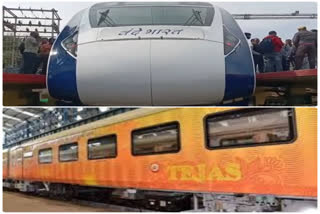 difference between vande bharat and tejas train
