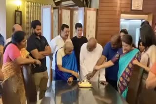 H D Devegowda celebrated birthday simply