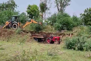 Complaint On Illegal Soil Excavation In Jaganannaku Chebudam