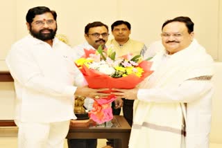 Eknath Shinde  On JP Nadda