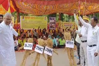 Salkhan Murmu protest