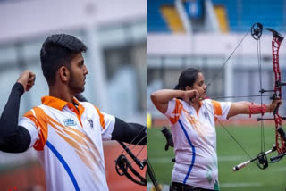 ARCHERY WORLD CUP 2023 PRATHAMESH JAVKAR AND AVNEET KAUR IN SEMI FINALS INDIAN RECURVE TEAM OUT