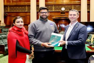 Victoria Parliament honored Digvijay Chautala in Australia