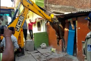 Ujjain Bulldozer Action