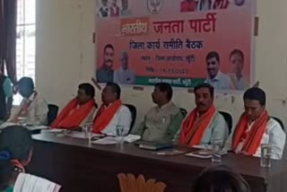 District BJP Working Committee