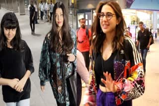 aish and sara back to mumbai from cannes