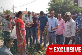 raid in Malda fruit market