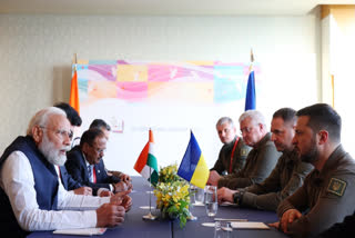 PM Modi meets Ukrainian President Zelenskyy on sidelines of G7 summit in Hiroshima
