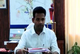 District Collector Alok Ranjan took charge