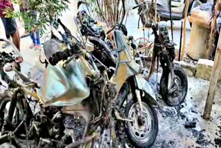 Burned Bikes