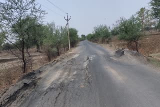 dilapidated roads