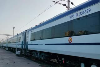 Vande Bharat Express Kota for breaking system trial