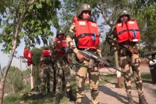 Security tightened at International Border ahead of G20 meeting in Srinagar Jammu Kashmir