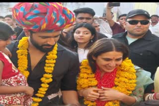 Sara Ali Khan and Vicky Kaushal reached Ajmer