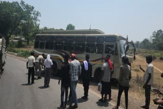 Korba road accident