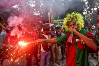 Mohun Bagan Victory Celebration