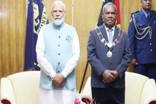 PM Modi: PM મોદીએ પાપુઆ ન્યુ ગિનીના ગવર્નર જનરલ સાથે કરી મુલાકાત