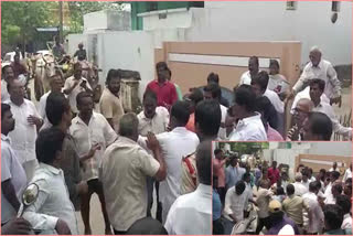 Ysrcp Leaders Fight In Front Of MLA Pendem Dorababu