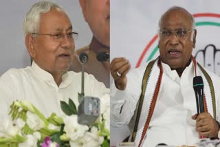 Nitish Kumar Mallikarjun Kharge collage