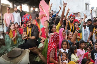 Sara Ali Khan and Vicky Kaushal in Rajasthan