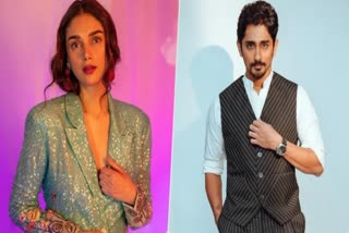 Aditi Rao Hyadri  Aditi rumoured relationship with Siddharth  bollywood actor aditi rao hyadri  aditi rao breaks silence on relationship rumours  bollywood actor siddharth  aditi respons to dating rumours  അദിതി റാവു ഹൈദരി  സിദ്ധാർത്ഥ്  പ്രണയം  ഗോസിപ്പ്  താജ് ഡിവൈഡഡ് ബൈ ബ്ലഡ്  ജൂബിലി  വിവാദം  അഭ്യൂഹങ്ങൾ  അദിതി റാവു ഹൈദരിയും സിദ്ധാർത്ഥും