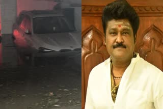 actor-jaggesh-car-drowned-in-bengaluru-rain-water