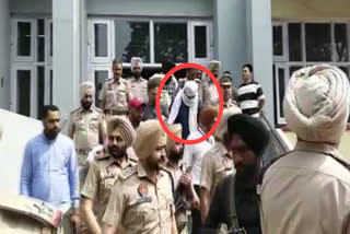 Gangster Jaggu Bhagwan Puria appeared in Amritsar court