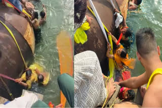 boat capsized in ballia four died