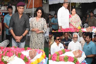 Celebrities pay tributes for Senior Actor sarath-babu death