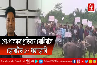 Curfew imposed on cowherd protest in Jonai