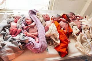 Woman Gave Birth To Five Children At Once