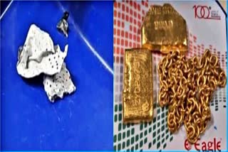 Gold recovered from the accused