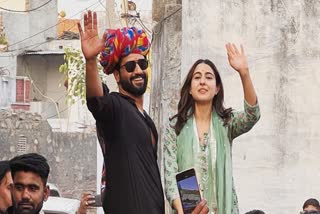 Vicky Kaushal and Actress Sara Ali Khan