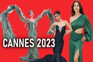 Mouni roy cannes looks, Sunny leone cannes looks, Urvashi Rautela cannes looks