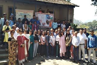 Goa Students visited ancient heritage of Chhoti Kashi in Mandi.