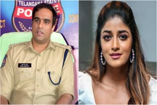 Tollywood actress fight with IPS officer.. Criminal case filed against  Dimple Hayati