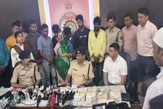 theft of lakhs in bilaspur