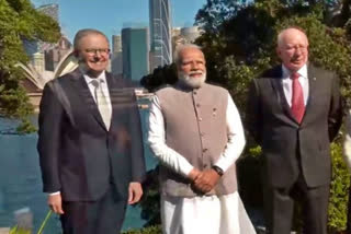 PM Modi meets Australia's Governor-General, his wife